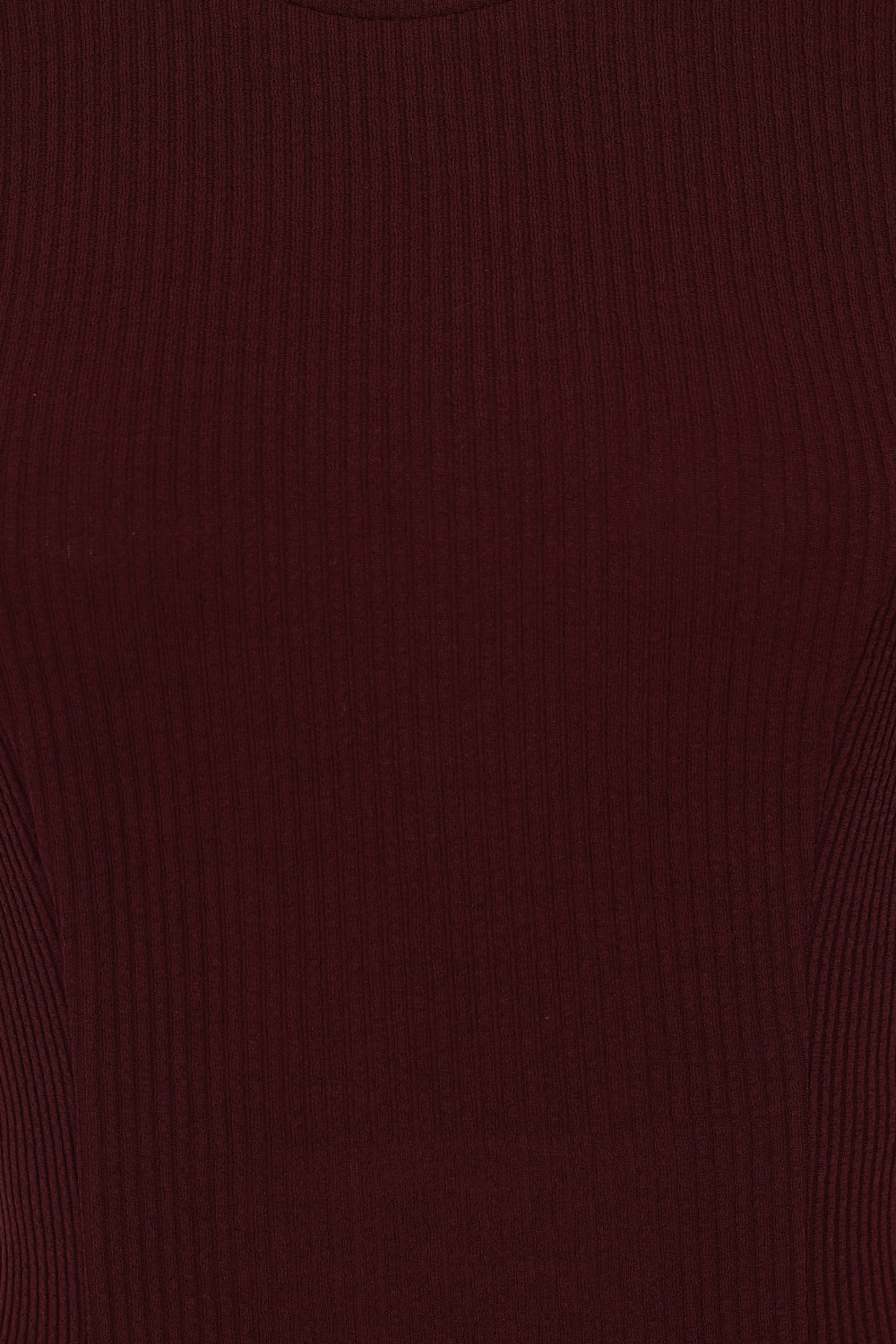 Susan Knitted Top in Burgundy